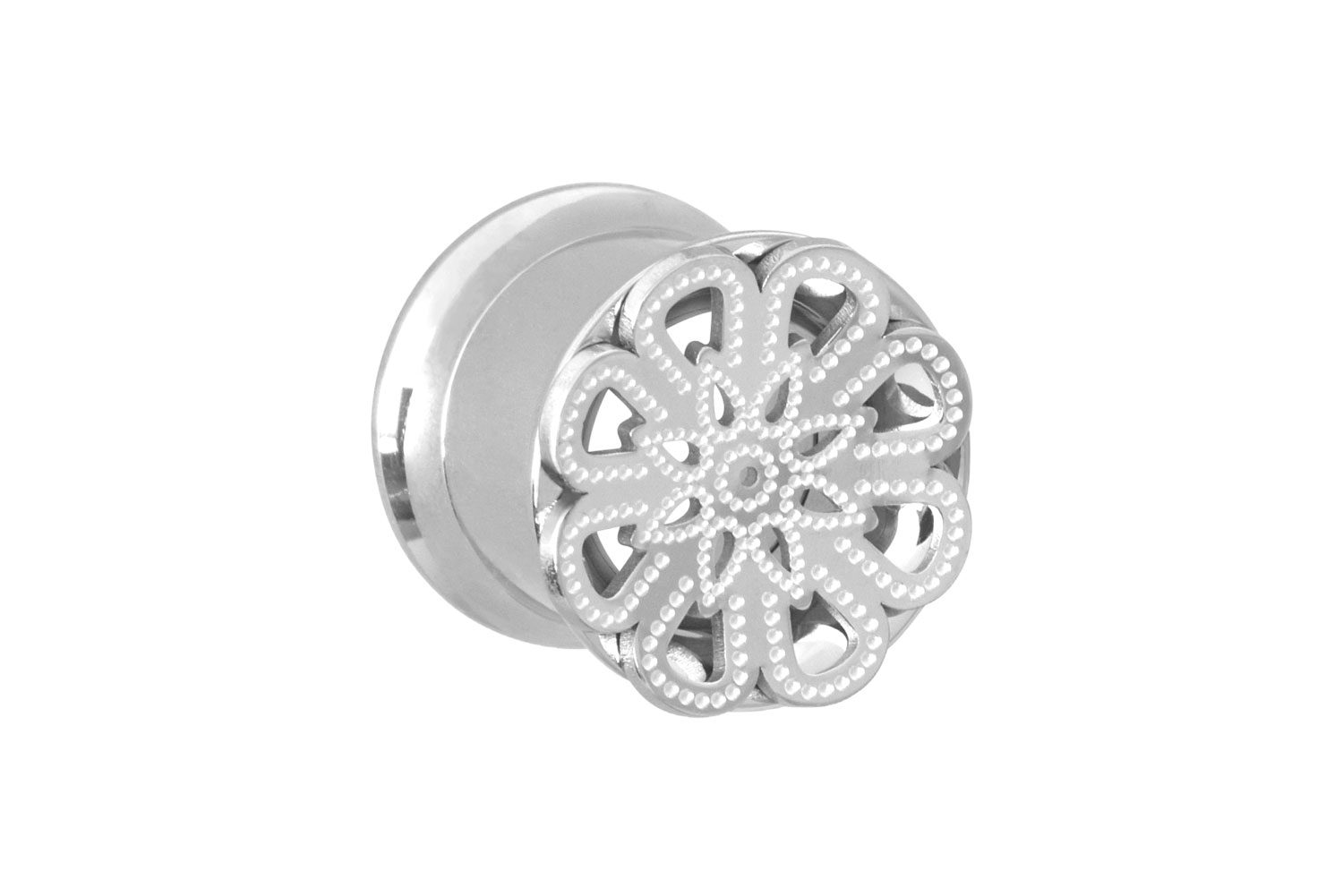 Chirurgenstahl Double Flared Tunnel MANDALA ++SALE++ von Piercingline